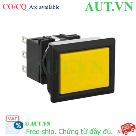 Ảnh của Nút nhấn giữ không đèn IDEC LB8B-A1T5Y 1NO+1NC (Vàng)