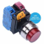 Ảnh của Nút nhấn nhả có đèn IDEC YW4L-M2E11QM3R 220VAC D22 1NO+1NC (Đỏ)