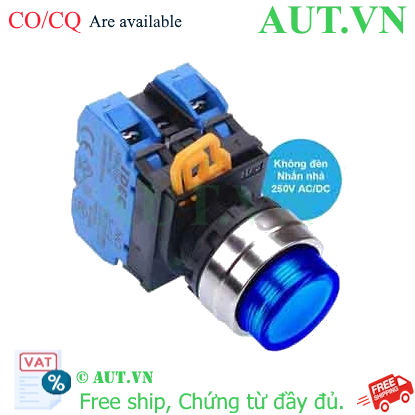 Ảnh của Nút nhấn nhả IDEC YW4L-M2E20Q0S D22 2NO (Xanh)