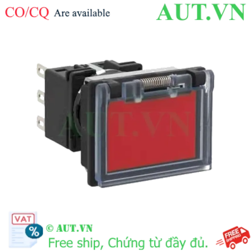 Ảnh của Nút nhấn giữ không đèn IDEC LB8GB-A1T1VR 1NO+1NC (Đỏ)