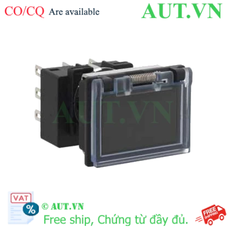 Ảnh của Nút nhấn giữ không đèn IDEC LB8GB-A1T2VB 2NO+2NC (Đen)