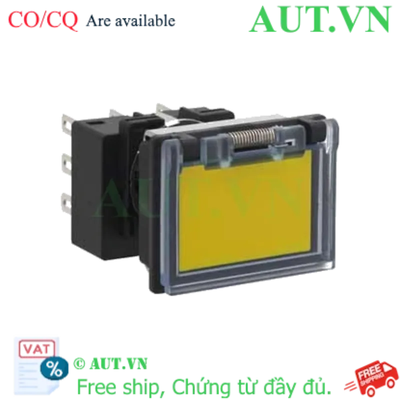 Ảnh của Nút nhấn giữ không đèn IDEC LB8GB-A1T2VY 2NO+2NC (Vàng)