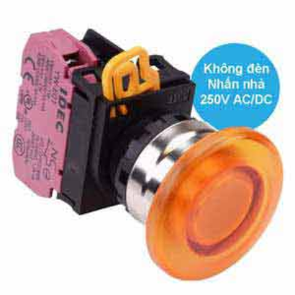 Ảnh của Nút nhấn nhả IDEC YW4L-M4E01Q0A D22 1NC (Hổ phách)
