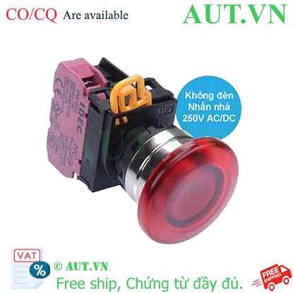 Ảnh của Nút nhấn nhả IDEC YW4L-M4E01Q0R D22 1NC (Đỏ)