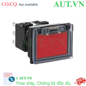 Ảnh của Nút nhấn giữ không đèn IDEC LB8GB-A1T6LR 2NO+2NC (Đỏ)