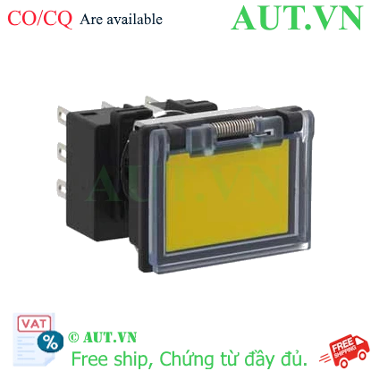 Ảnh của Nút nhấn giữ không đèn IDEC LB8GB-A1T6LY 2NO+2NC (Vàng)