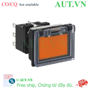 Ảnh của Nút nhấn giữ không đèn IDEC LB8GB-A1T7LA 3NO+3NC (Hổ phách)