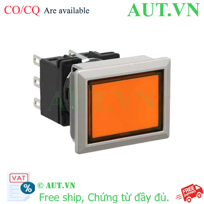 Ảnh của Nút nhấn giữ không đèn IDEC LB8MB-A1T2LA 2NO+2NC (Hổ phách)