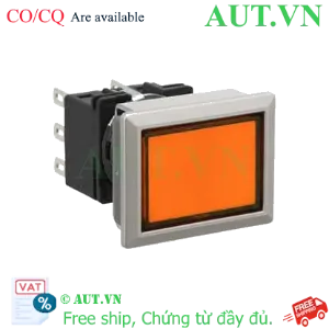 Ảnh của Nút nhấn giữ không đèn IDEC LB8MB-A1T3LA 3NO+3NC (Hổ phách)