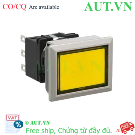 Ảnh của Nút nhấn giữ không đèn IDEC LB8MB-A1T5LY 1NO+1NC (Vàng)