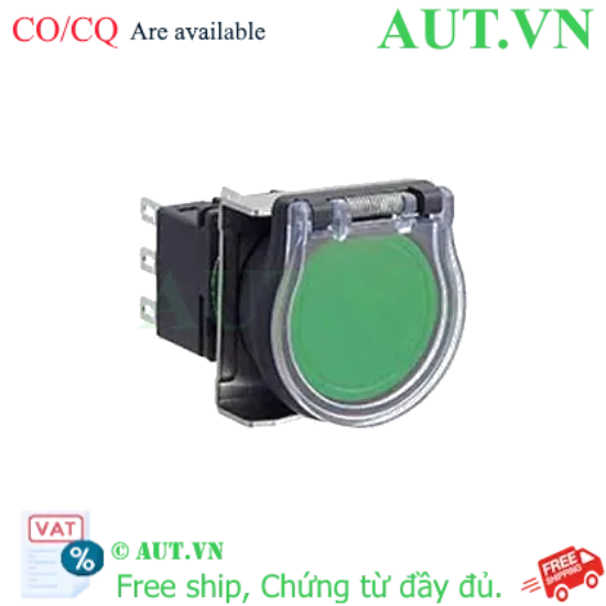 Ảnh của Nút nhấn giữ không đèn IDEC LBW6GB-A1T1LG D22 1NO+1NC (Xanh)