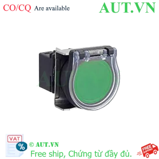 Ảnh của Nút nhấn giữ không đèn IDEC LBW6GB-A1T1VG D22 1NO+1NC (Xanh)