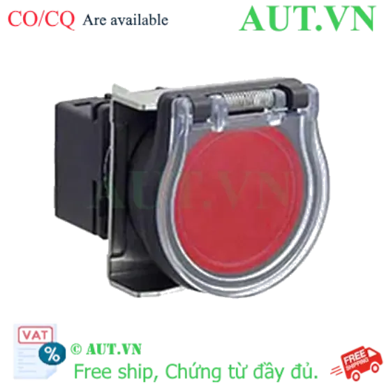 Ảnh của Nút nhấn giữ không đèn IDEC LBW6GB-A1T2VLR D22 2NO+2NC (Đỏ)