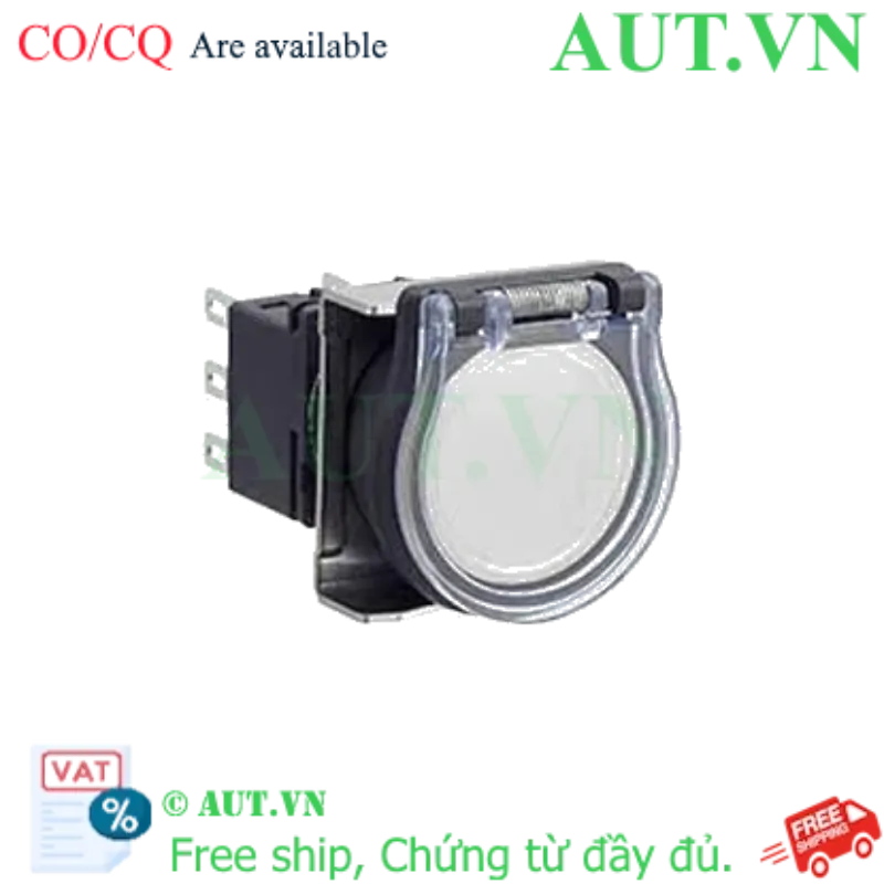 Ảnh của Nút nhấn giữ không đèn IDEC LBW6GB-A1T2W D22 2NO+2NC (Trắng)