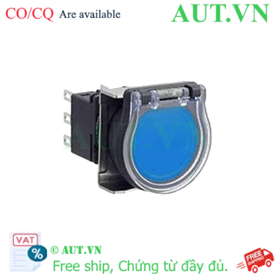 Ảnh của Nút nhấn giữ không đèn IDEC LBW6GB-A1T3LS D22 3NO+3NC (Xanh)