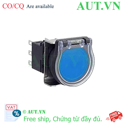 Ảnh của Nút nhấn giữ không đèn IDEC LBW6GB-A1T3S D22 3NO+3NC (Xanh)