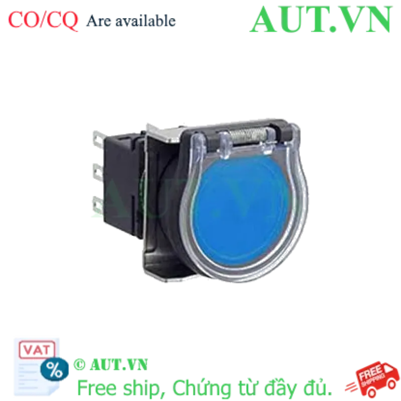 Ảnh của Nút nhấn giữ không đèn IDEC LBW6GB-A1T3S D22 3NO+3NC (Xanh)