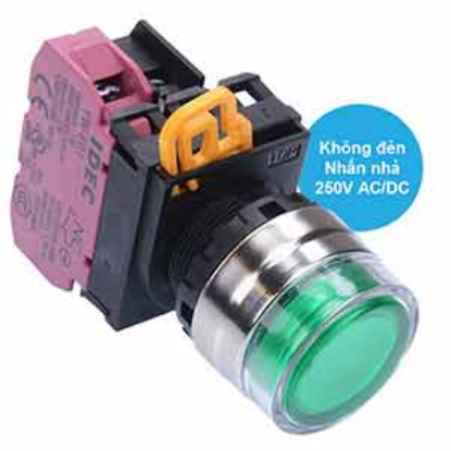 Ảnh của Nút nhấn nhả IDEC YW4L-MF2E01Q0G D22 1NC (Xanh)