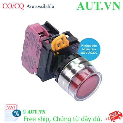 Ảnh của Nút nhấn nhả IDEC YW4L-MF2E01Q0R D22 1NC (Đỏ)
