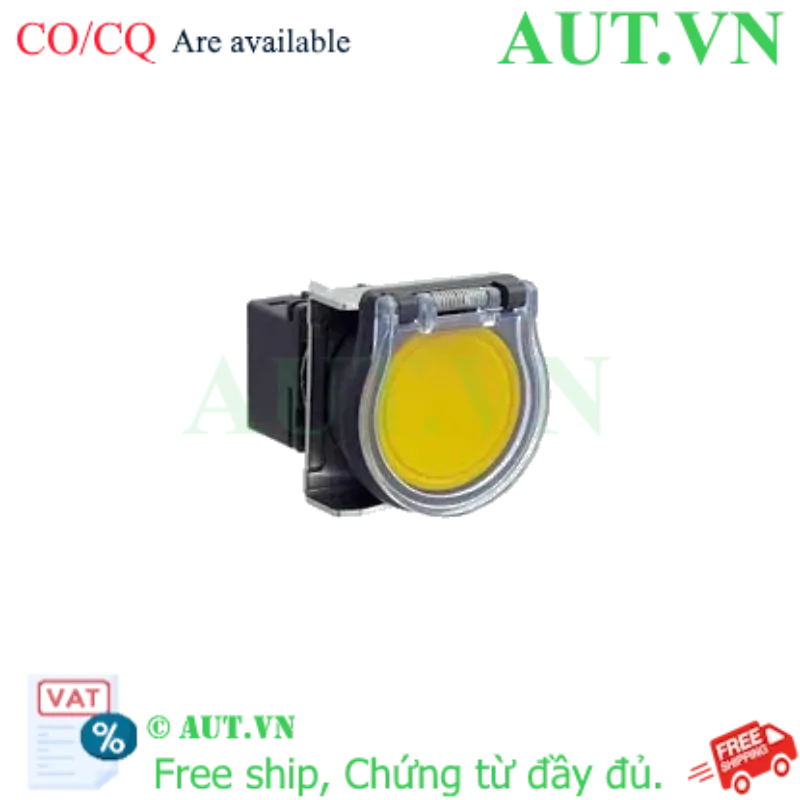 Ảnh của Nút nhấn giữ không đèn IDEC LBW6GB-A1T3VY D22 3NO+3NC (Vàng)