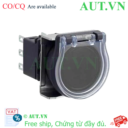 Ảnh của Nút nhấn giữ không đèn IDEC LBW6GB-A1T5B D22 1NO+1NC (Đen)