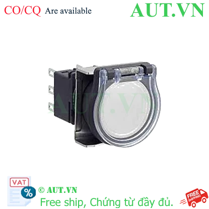 Ảnh của Nút nhấn giữ không đèn IDEC LBW6GB-A1T5W D22 1NO+1NC (Trắng)