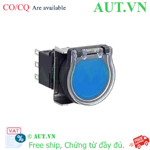 Ảnh của Nút nhấn giữ không đèn IDEC LBW6GB-A1T6LS D22 2NO+2NC (Xanh)