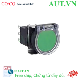 Ảnh của Nút nhấn giữ không đèn IDEC LBW6GB-A1T7G D22 3NO+3NC (Xanh)