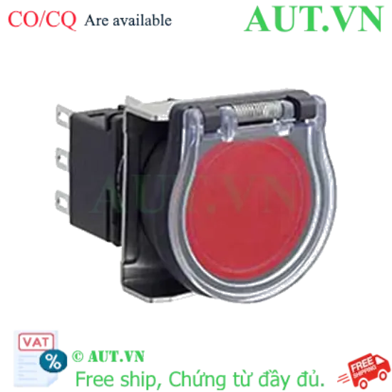 Ảnh của Nút nhấn giữ không đèn IDEC LBW6GB-A1T7LR D22 3NO+3NC (Đỏ)
