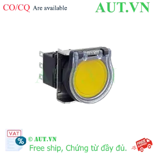 Ảnh của Nút nhấn giữ không đèn IDEC LBW6GB-A1T7Y D22 3NO+3NC (Vàng)