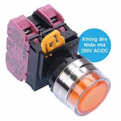 Ảnh của Nút nhấn nhả IDEC YW4L-MF2E02Q0A D22 2NC (Hổ phách)