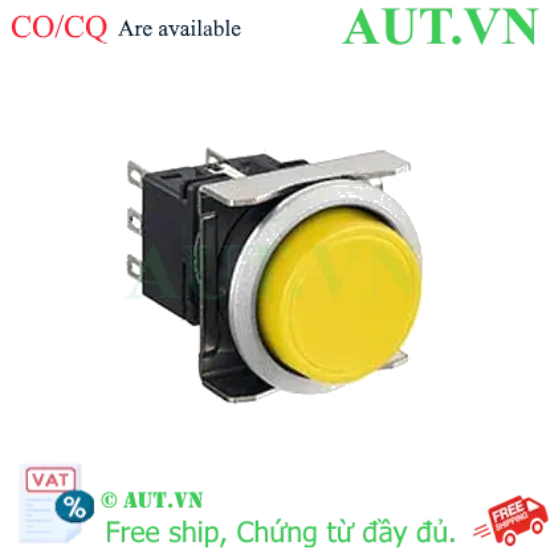 Ảnh của Nút nhấn giữ không đèn IDEC LBW6MB-A1T1VLR D22 1NO+1NC (Đỏ)