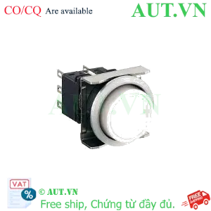 Ảnh của Nút nhấn giữ không đèn IDEC LBW6MB-A1T2LW D22 2NO+2NC (Trắng)