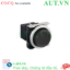 Ảnh của Nút nhấn giữ không đèn IDEC LBW6MB-A1T2VLB D22 2NO+2NC (Đen)