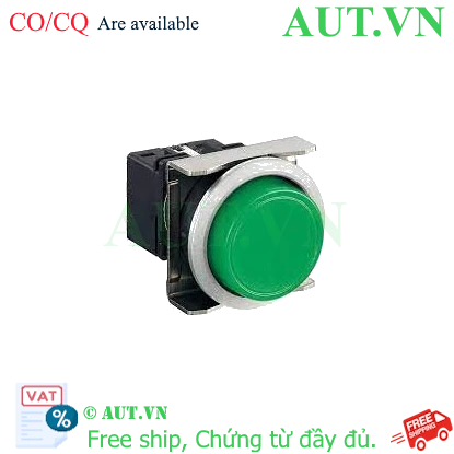 Ảnh của Nút nhấn giữ không đèn IDEC LBW6MB-A1T2VLG D22 2NO+2NC (Xanh)