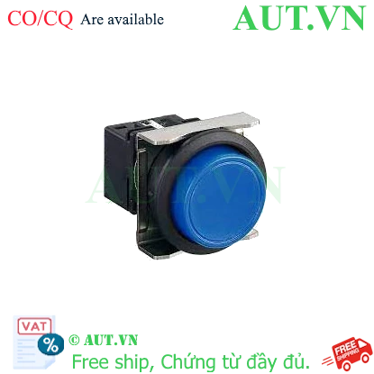 Ảnh của Nút nhấn giữ không đèn IDEC LBW6MB-A1T2VLS D22 2NO+2NC (Xanh)