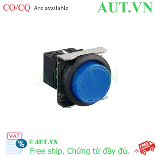 Ảnh của Nút nhấn giữ không đèn IDEC LBW6MB-A1T2VLS D22 2NO+2NC (Xanh)