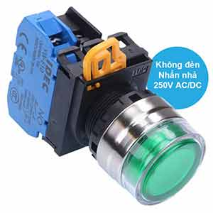 Ảnh của Nút nhấn nhả IDEC YW4L-MF2E10Q0G D22 1NO (Xanh)