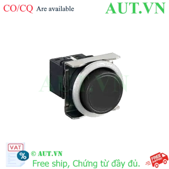 Ảnh của Nút nhấn giữ không đèn IDEC LBW6MB-A1T3VB D22 3NO+3NC (Đen)