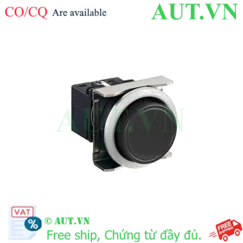 Ảnh của Nút nhấn giữ không đèn IDEC LBW6MB-A1T3VLB D22 3NO+3NC (Đen)