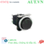 Ảnh của Nút nhấn giữ không đèn IDEC LBW6MB-A1T5B D22 1NO+1NC (Đen)