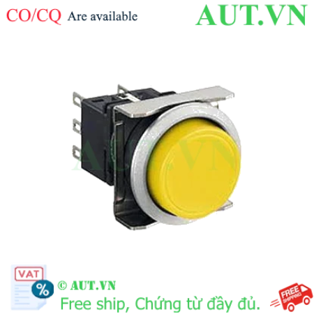 Ảnh của Nút nhấn giữ không đèn IDEC LBW6MB-A1T5LY D22 1NO+1NC (Vàng)