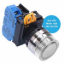 Ảnh của Nút nhấn nhả có đèn IDEC YW4L-MF2E10Q7W 24VAC/DC D22 1NO (Trắng)