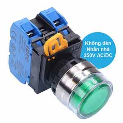 Ảnh của Nút nhấn nhả IDEC YW4L-MF2E20Q0G D22 2NO (Xanh)