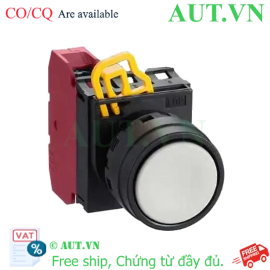Ảnh của Nút nhấn giữ không đèn IDEC YW1B-A1E01W D22 1NC (Trắng)