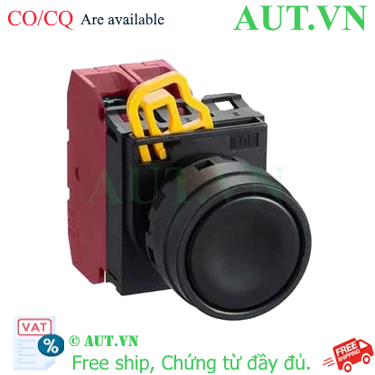 Ảnh của Nút nhấn giữ không đèn IDEC YW1B-A1E02B D22 2NC (Đen)