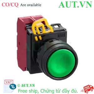 Ảnh của Nút nhấn giữ không đèn IDEC YW1B-A1E02G D22 2NC (Xanh)