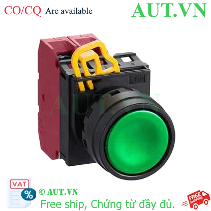Ảnh của Nút nhấn giữ không đèn IDEC YW1B-A1E02G D22 2NC (Xanh)