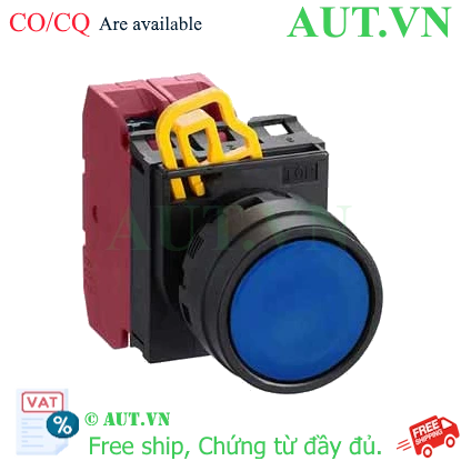 Ảnh của Nút nhấn giữ không đèn IDEC YW1B-A1E02S D22 2NC (Xanh)