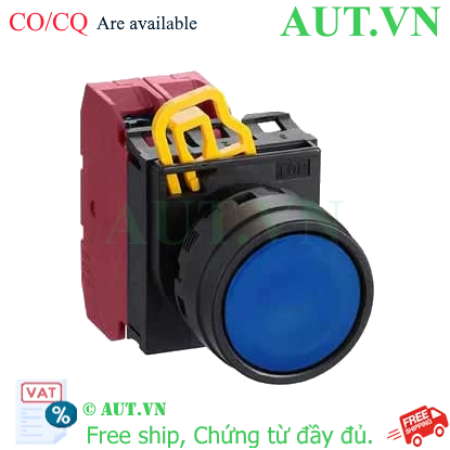 Ảnh của Nút nhấn giữ không đèn IDEC YW1B-A1E02S D22 2NC (Xanh)